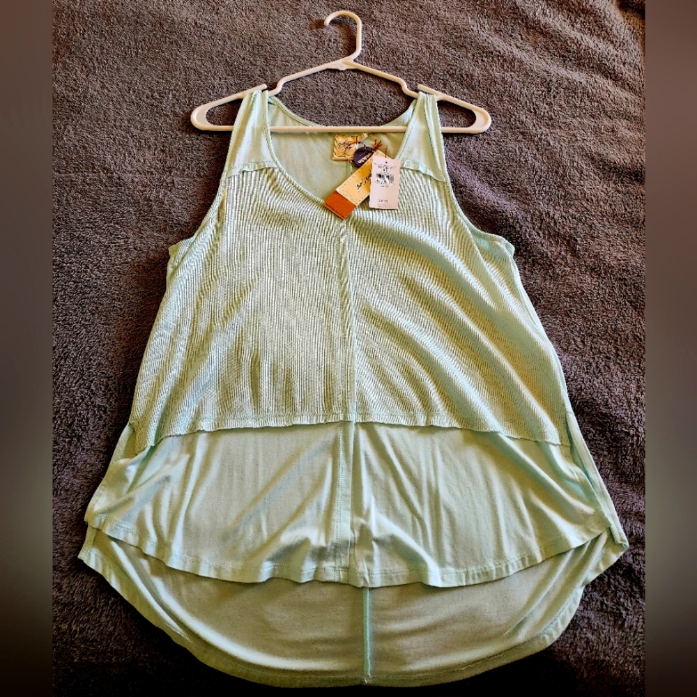 Flowy tank top blouse